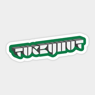 Tuckyhut - For Bright Colors Sticker